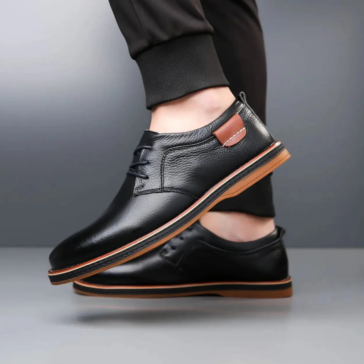 Men’s Dress Derby Shoes – Lace Up Oxford Shoes for Business Casual and Formal Wear