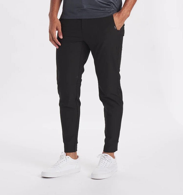 Men's Slim Fit Chino Pants with Contrast Waistband
